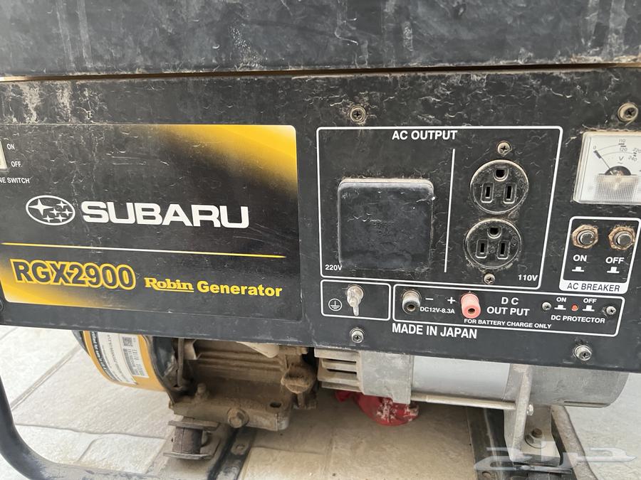 This generator is a Subaru Robin Generator model RGX290064550495251459110