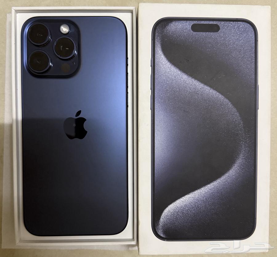 ايفون 15 برو ماكس ازرق 256 قيقا64545403294210112