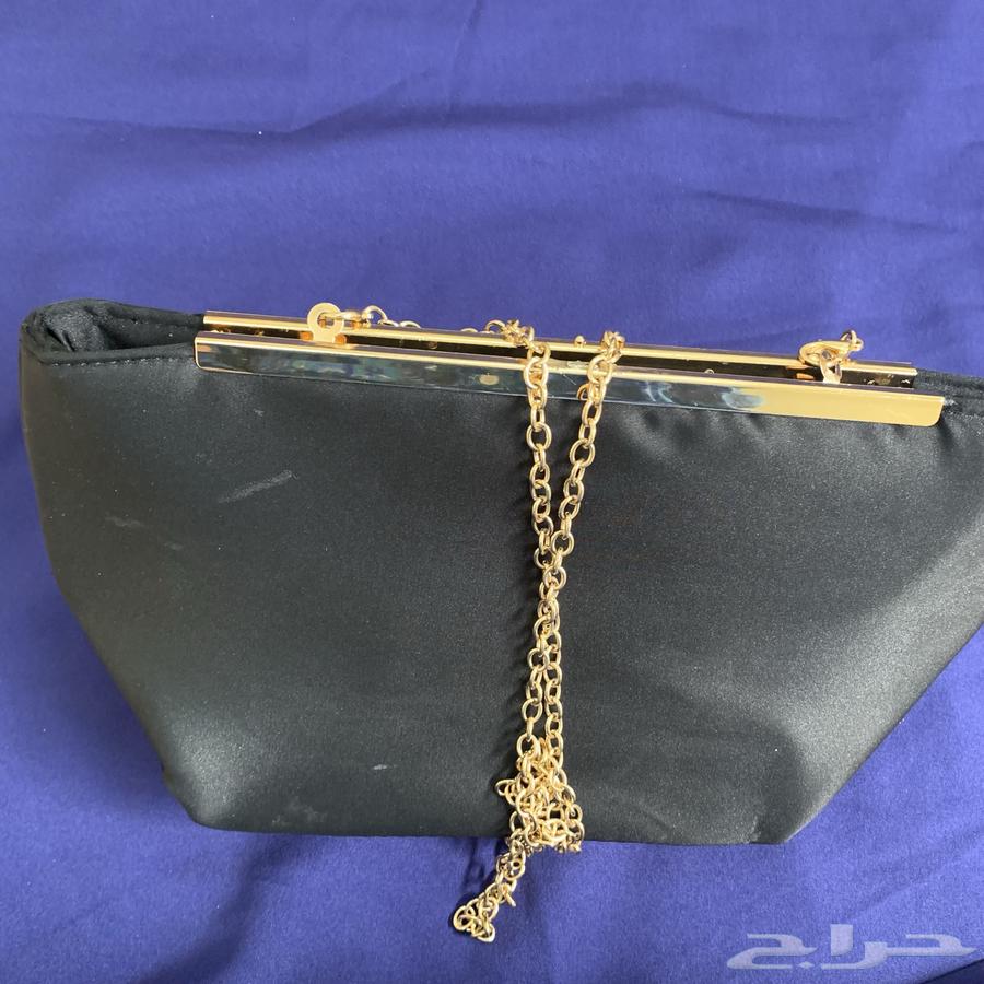 فساتين مقاس لارج اللخضر اورقنزا والاسود مطاطي   شنطه سودا64551490604801110