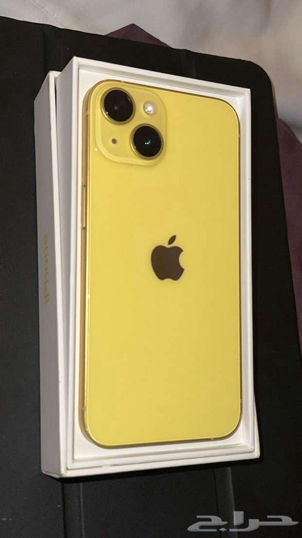 ايفون 14 الون اصفر للبيع غير مفكوك البطاريه 8564549051105921113