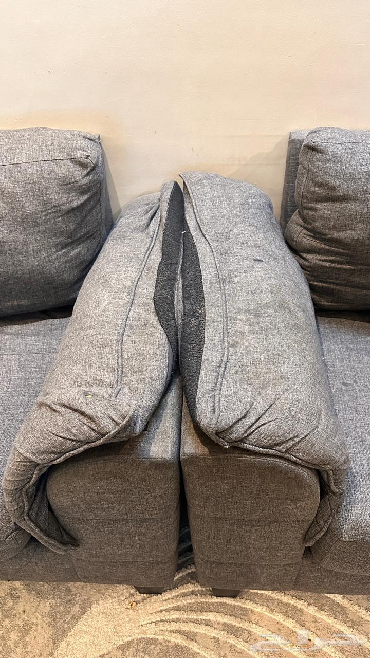 كنب صاله مستعمل وملحقاته64552148937346114