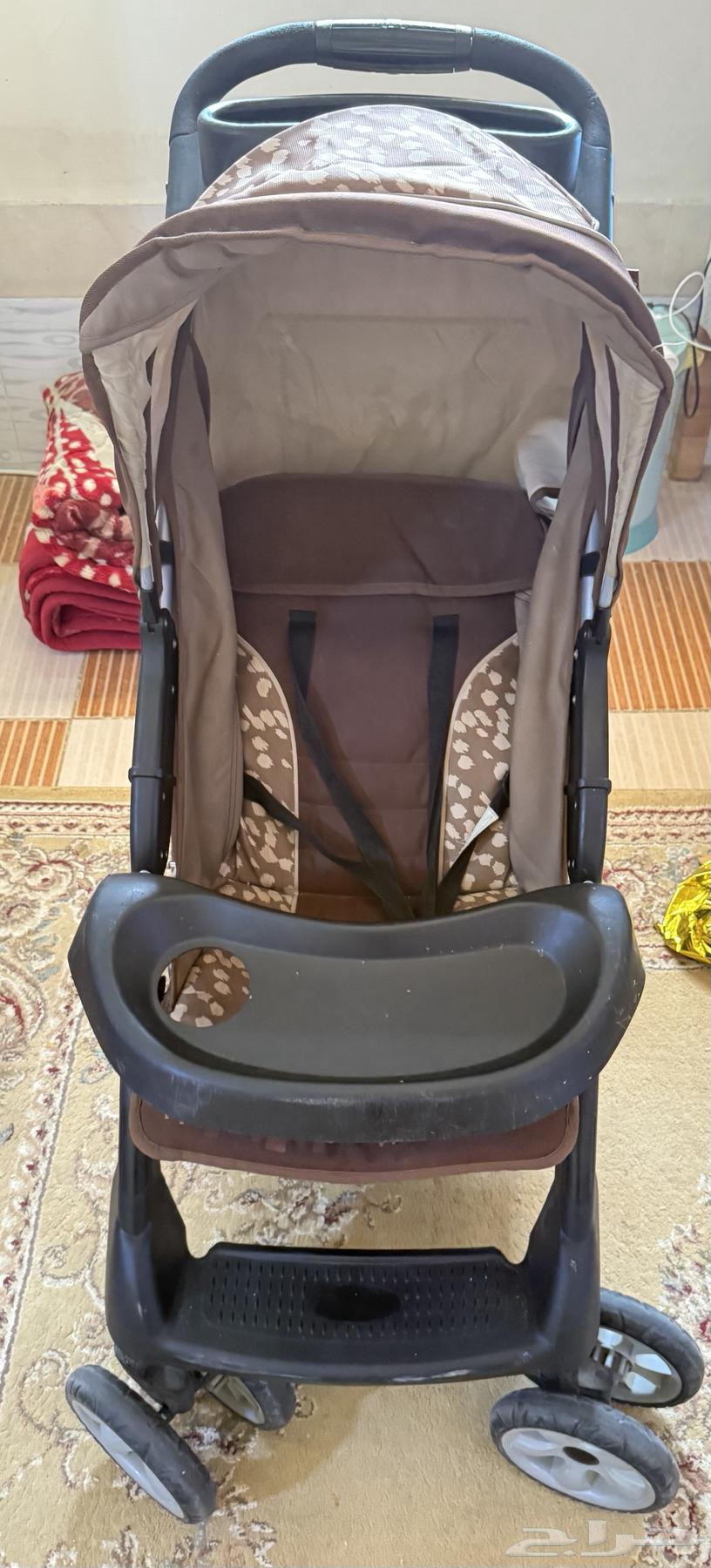 كارسيت   عربه اطفال ( حاله ممتازه ) براند ممتاز64546943395715111