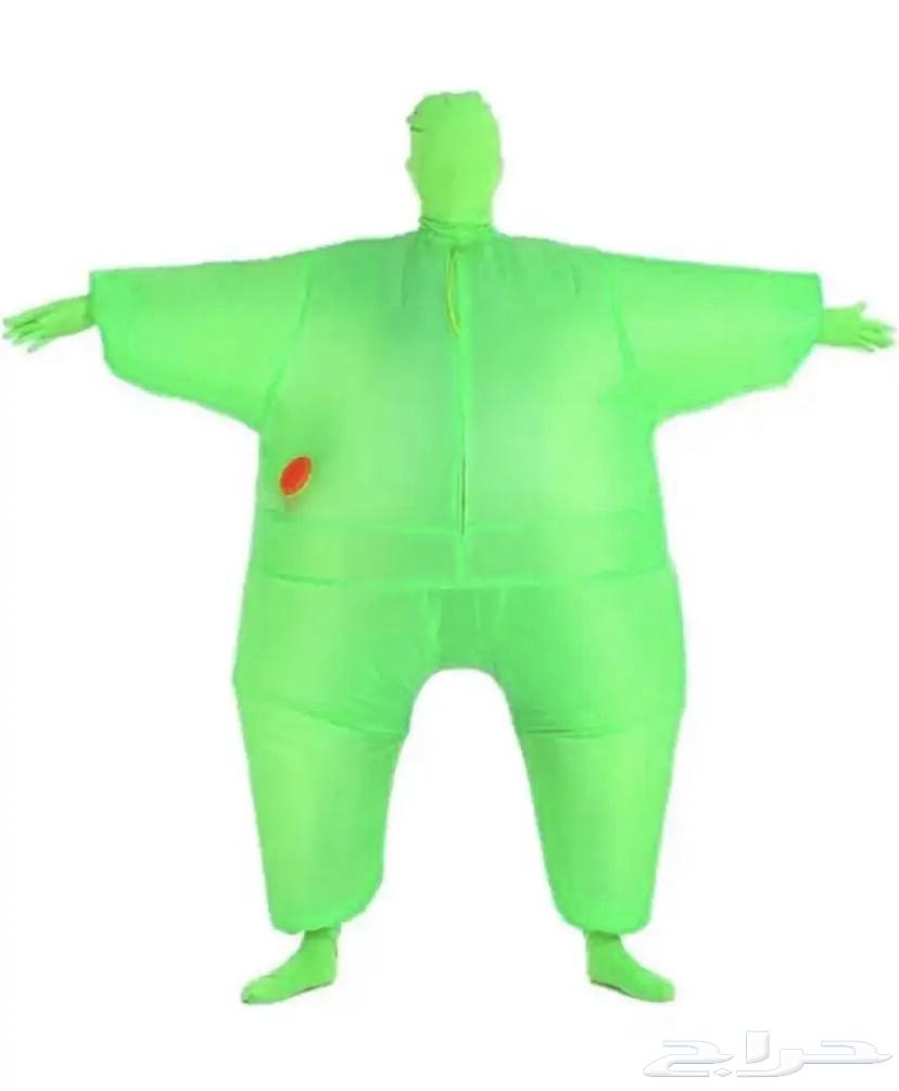 لبس لليوم الوطني اخضر منفوخ64549261384065110