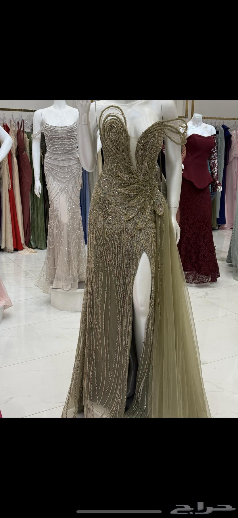 فستان سهرة من اكشن دريس لبسته 5 ساعات بدون عيوب64545005466115112