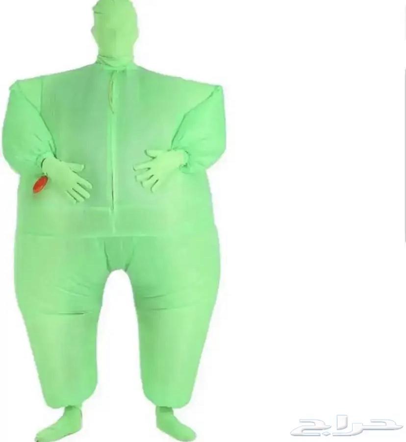 لبس لليوم الوطني اخضر منفوخ64549261384065111