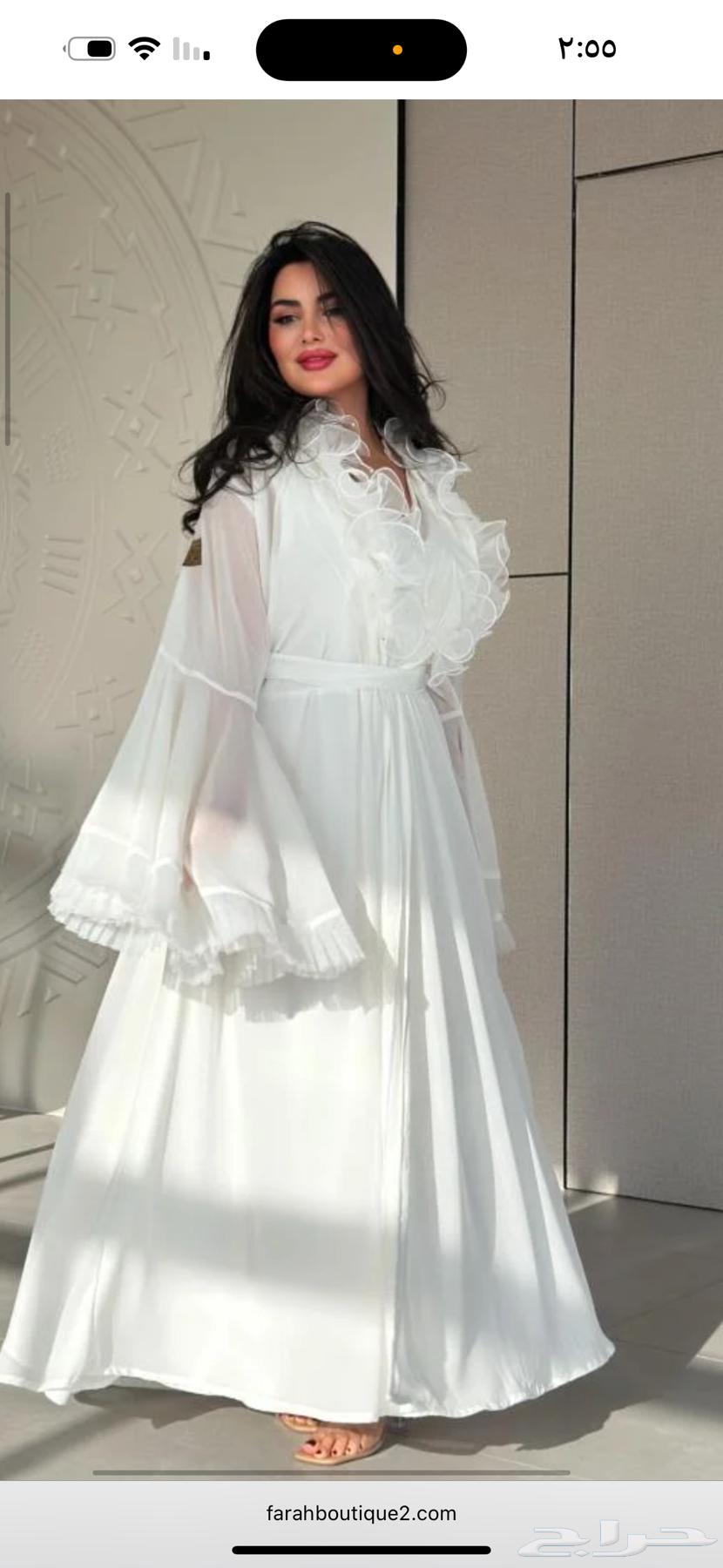 فستان نفاس استخدام مره وحده64545174590338110