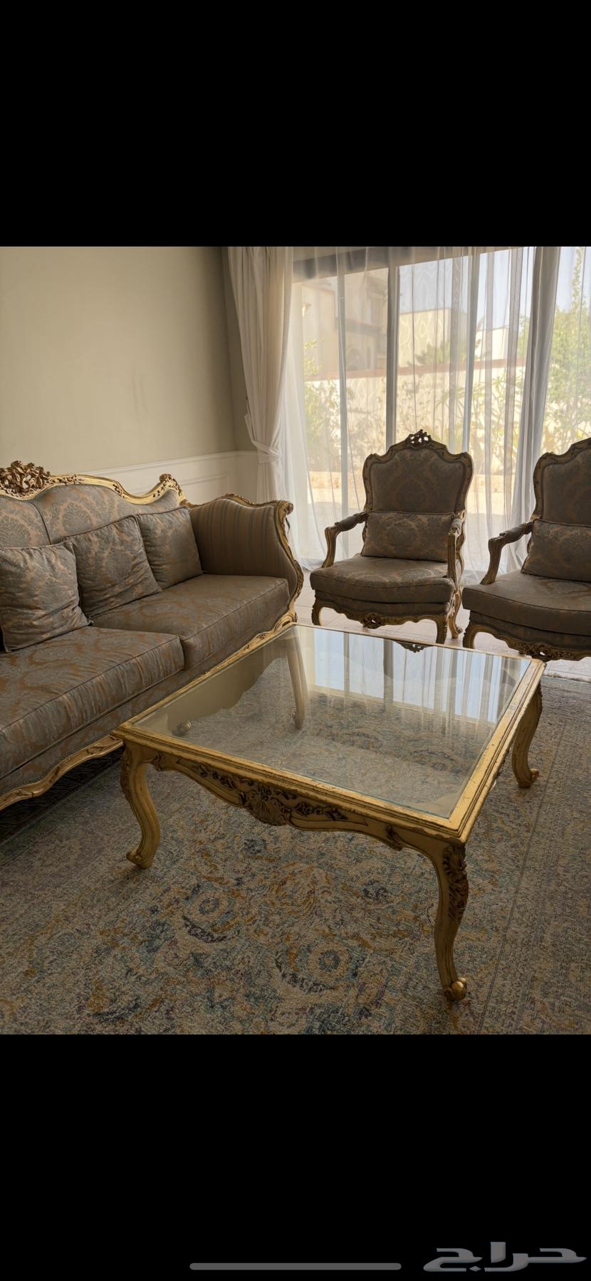 Sofa Set for 7 People with Three Tables64547152226945111