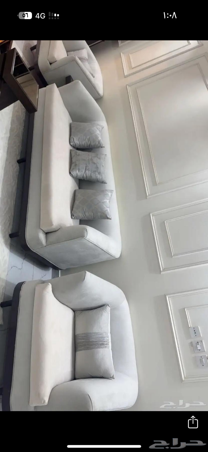 كنب جديد حق 11 شخص بسعر الف وخمس64547082701954110