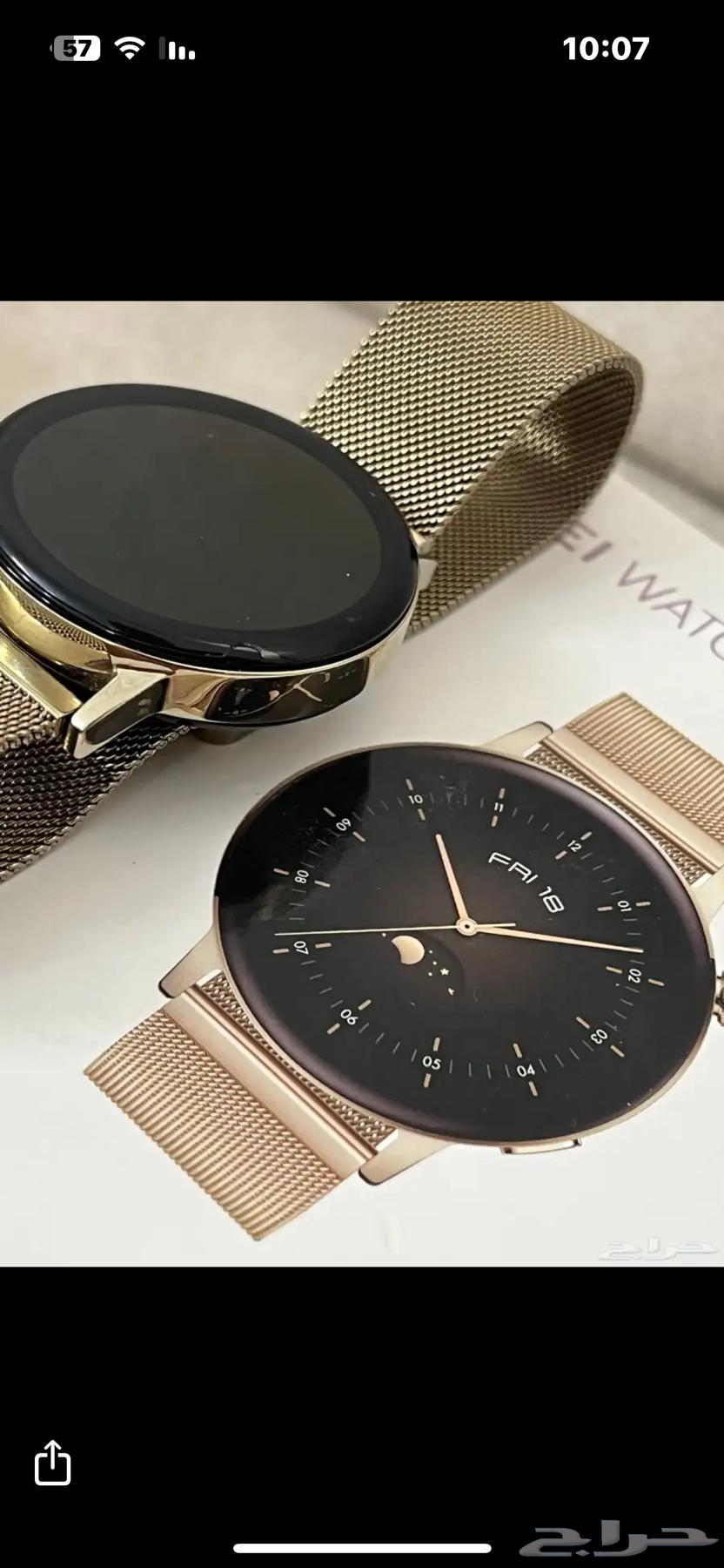 ساعة ذكيه هواوي GT3 مقاس 42 ملم الاصدار الذهبي64545884631171110