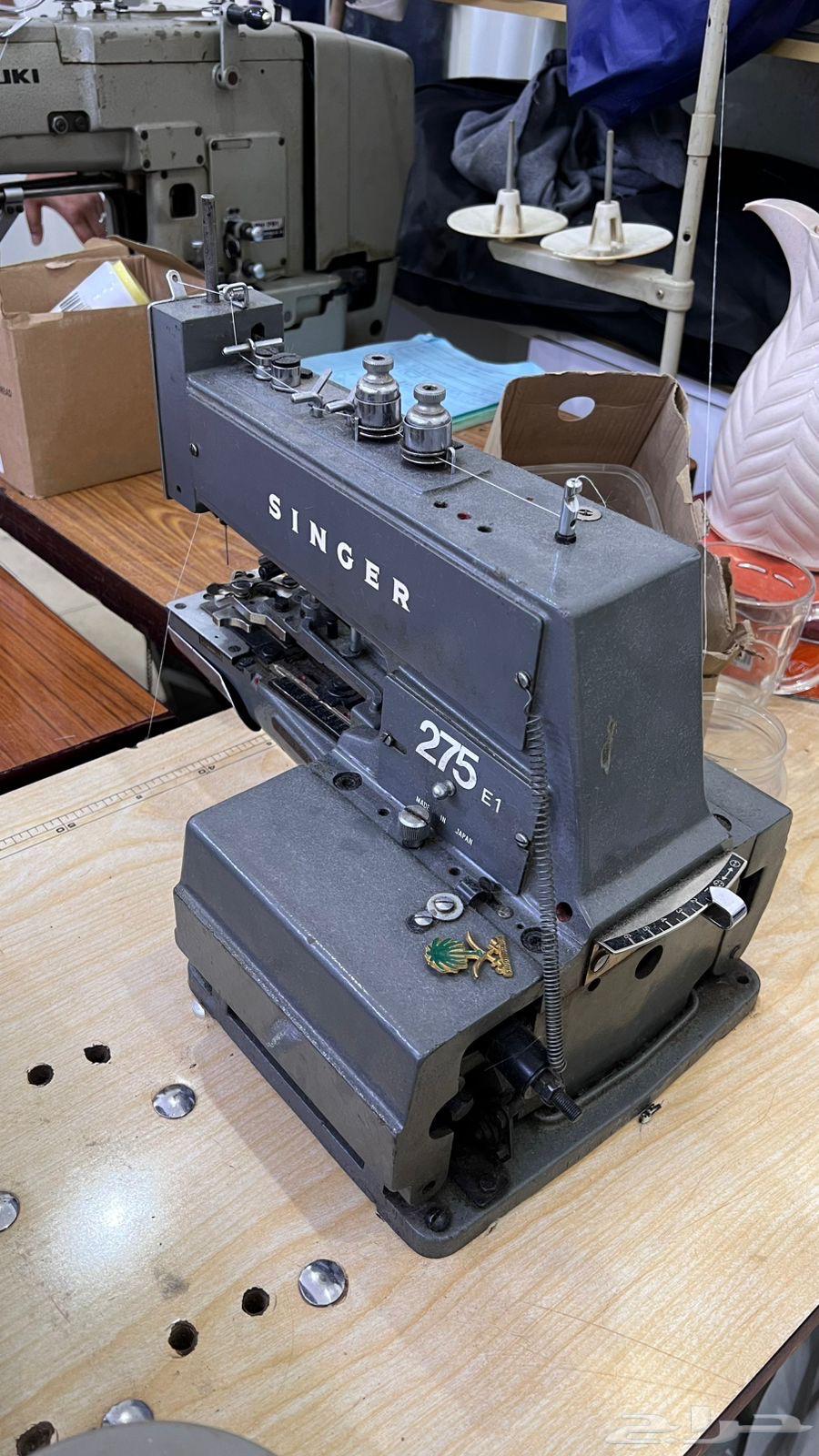 للبيع مكاين خياطه وتزرير وعراوي64552120133889110