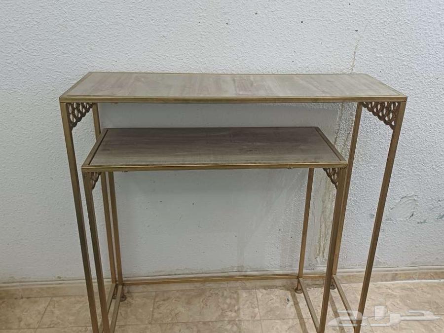 طاولات ثلاثه احجام كبير ووسط وصغير جديده استخدام مره وحده64553015763073111