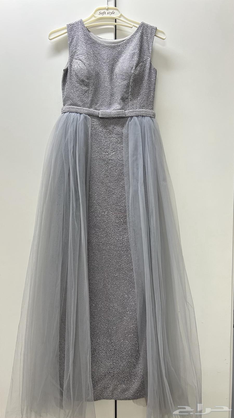 فستان رمادي جديد تبع سهرة او زواج64556568043266112