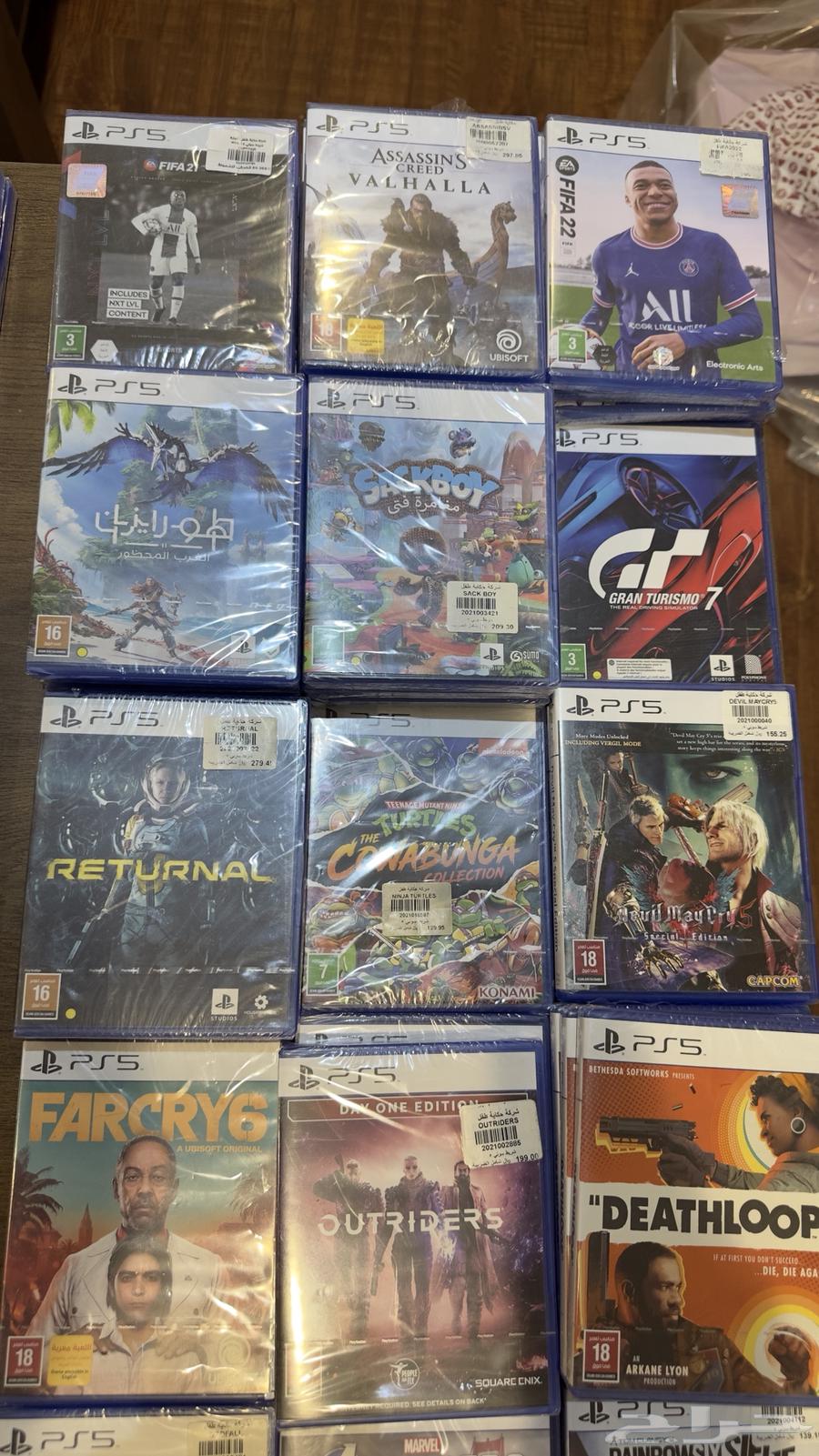 اشرطة سوني 4 و 5 للبيع64559057467777114