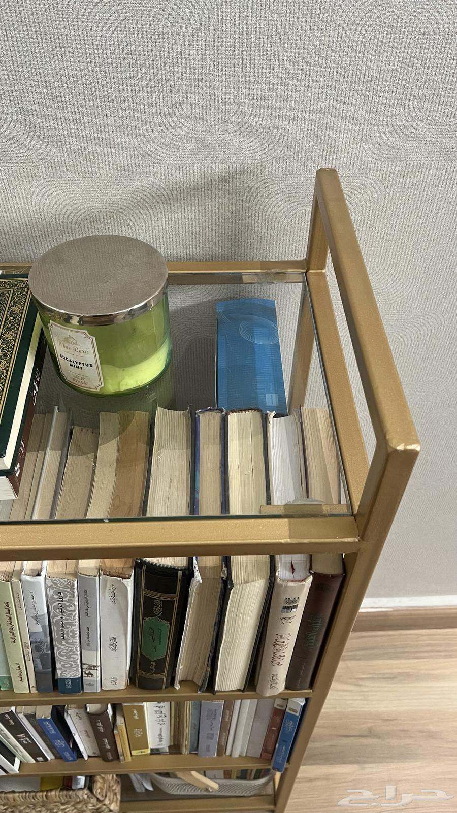 Shelves, bookshelves, table, gold64556945227523111