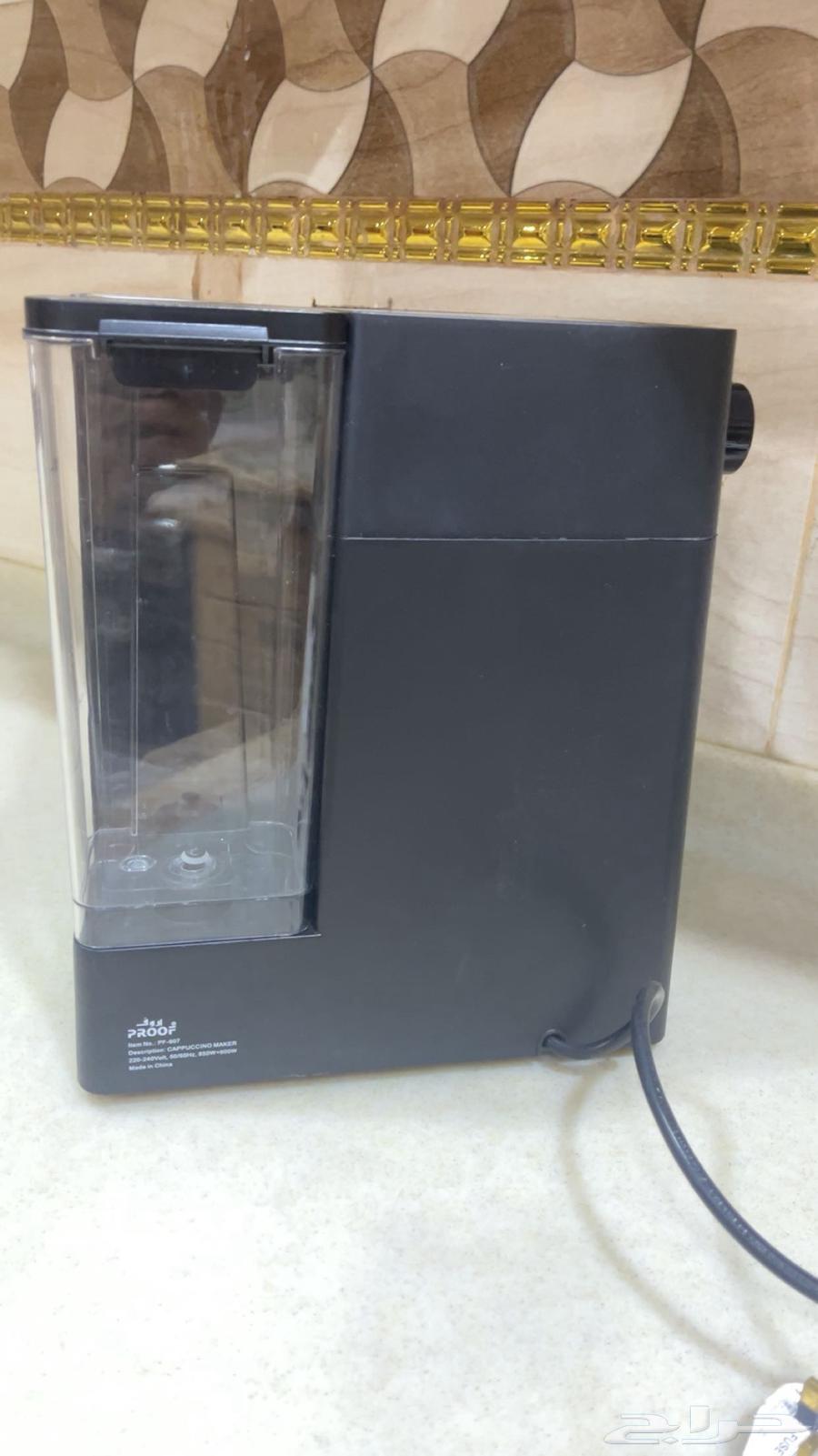 للبيع جهاز للقهوة التركية والكبتشينو جديد لم يستخدم64554118681985112