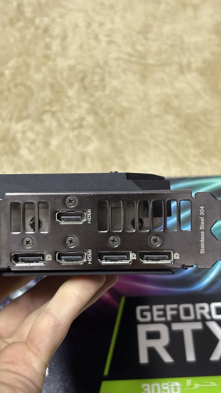 RTX 3050 ROG Graphics Card64560888704001114