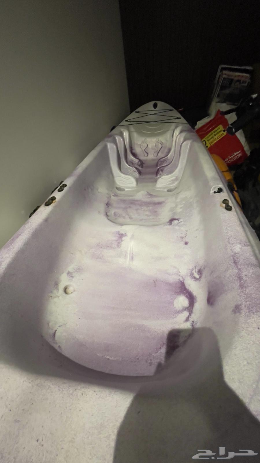 قارب بحري كايك بحري شخص واحد اللون ارجواني جديد64557356713217112