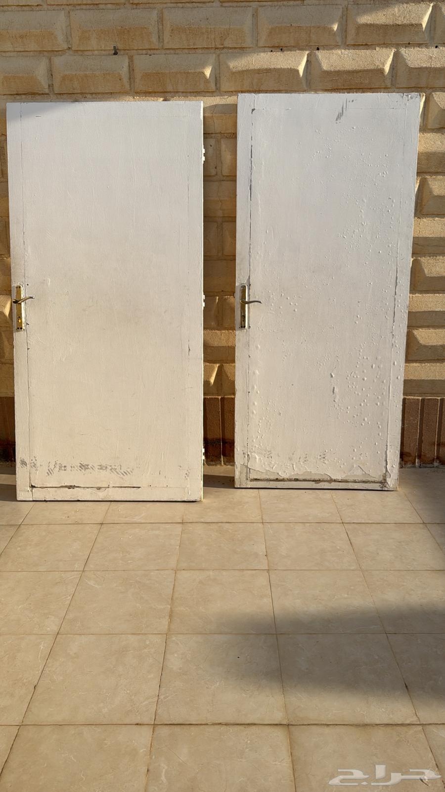 Two wooden doors without any problems and height 264557657021698110