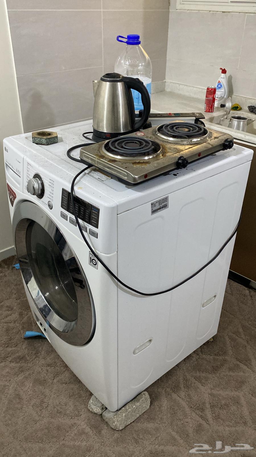 LG washing machine for sale with a fault in the spin motor64561925759617110
