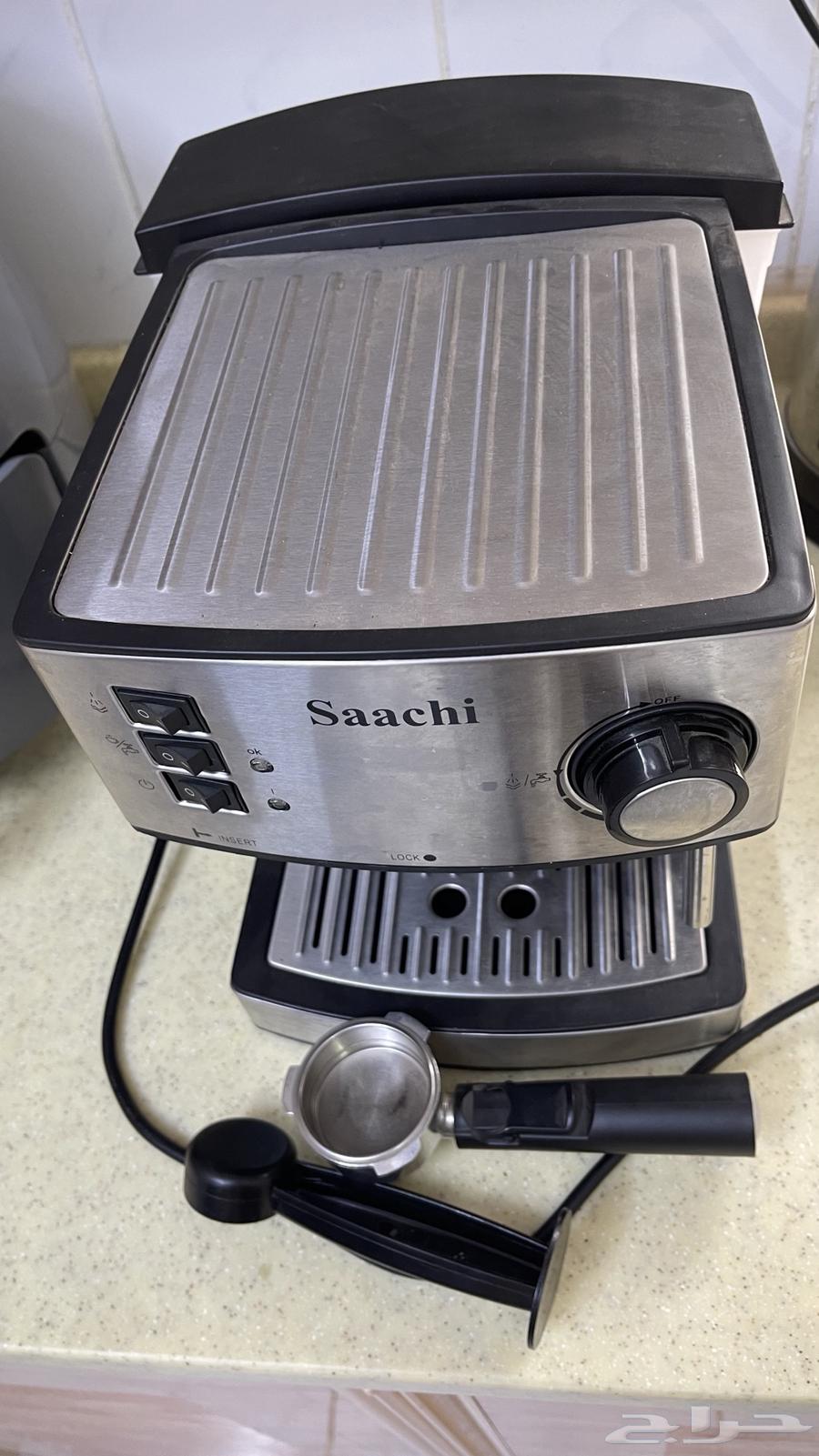 ماكينة قهوة اسبريسو مع عصا تبخير الحليب جديدة ب150 ريال فقط64558558797954112