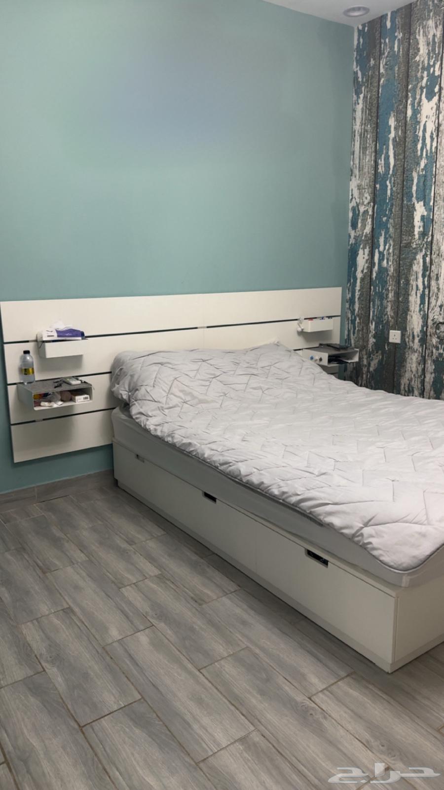 سرير ايكيا ب 1000 نظيييف ما كمل سنه64558697124609112