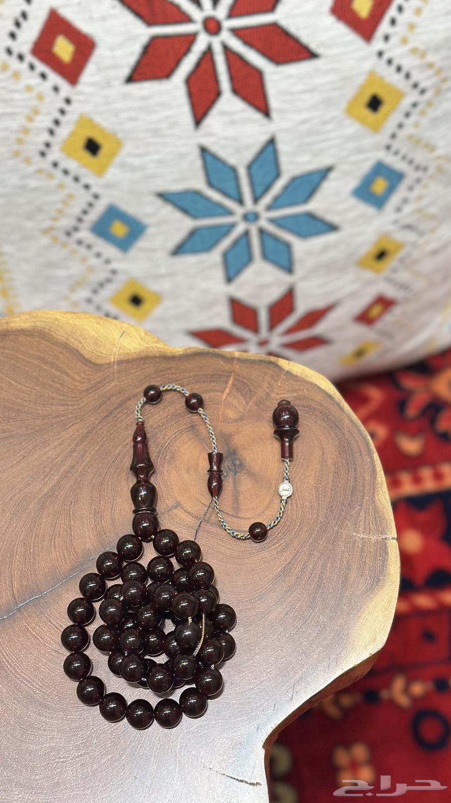 سبحة زعفران حرباية خراطة عمار64554300749697110