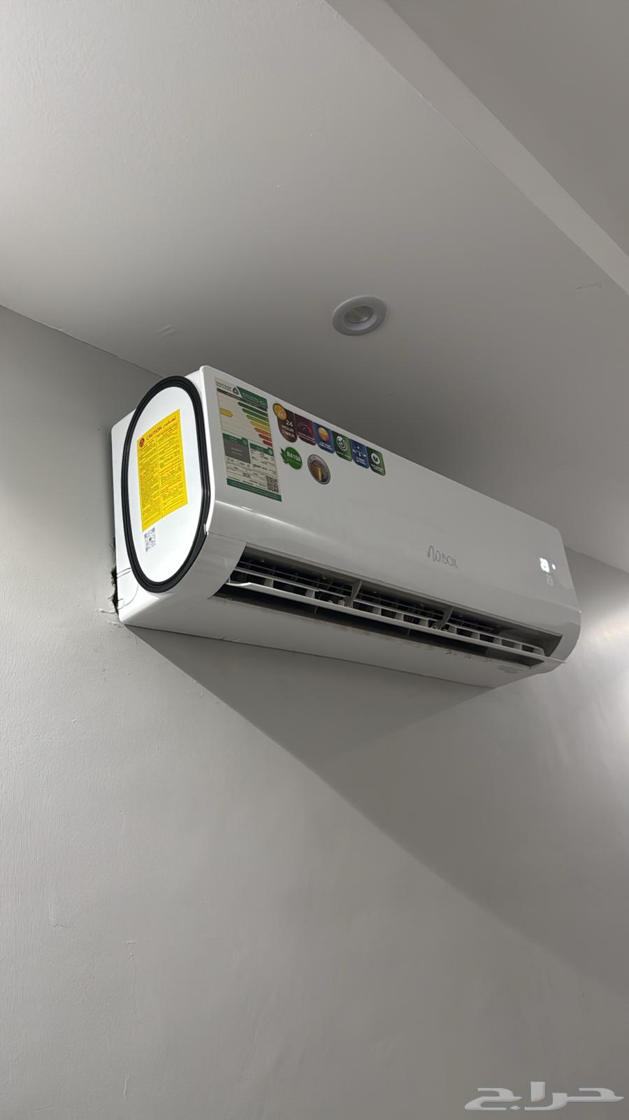 مكيف إسبلت 18 وحده للبيع شركة دبليو بوكس استخدام بسيط64560628318081110