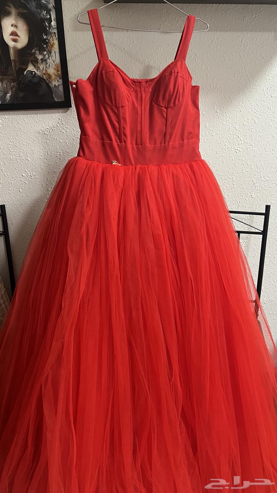 فستان من دار لينا مقاس Lجديد لم يلبس64558544661249112