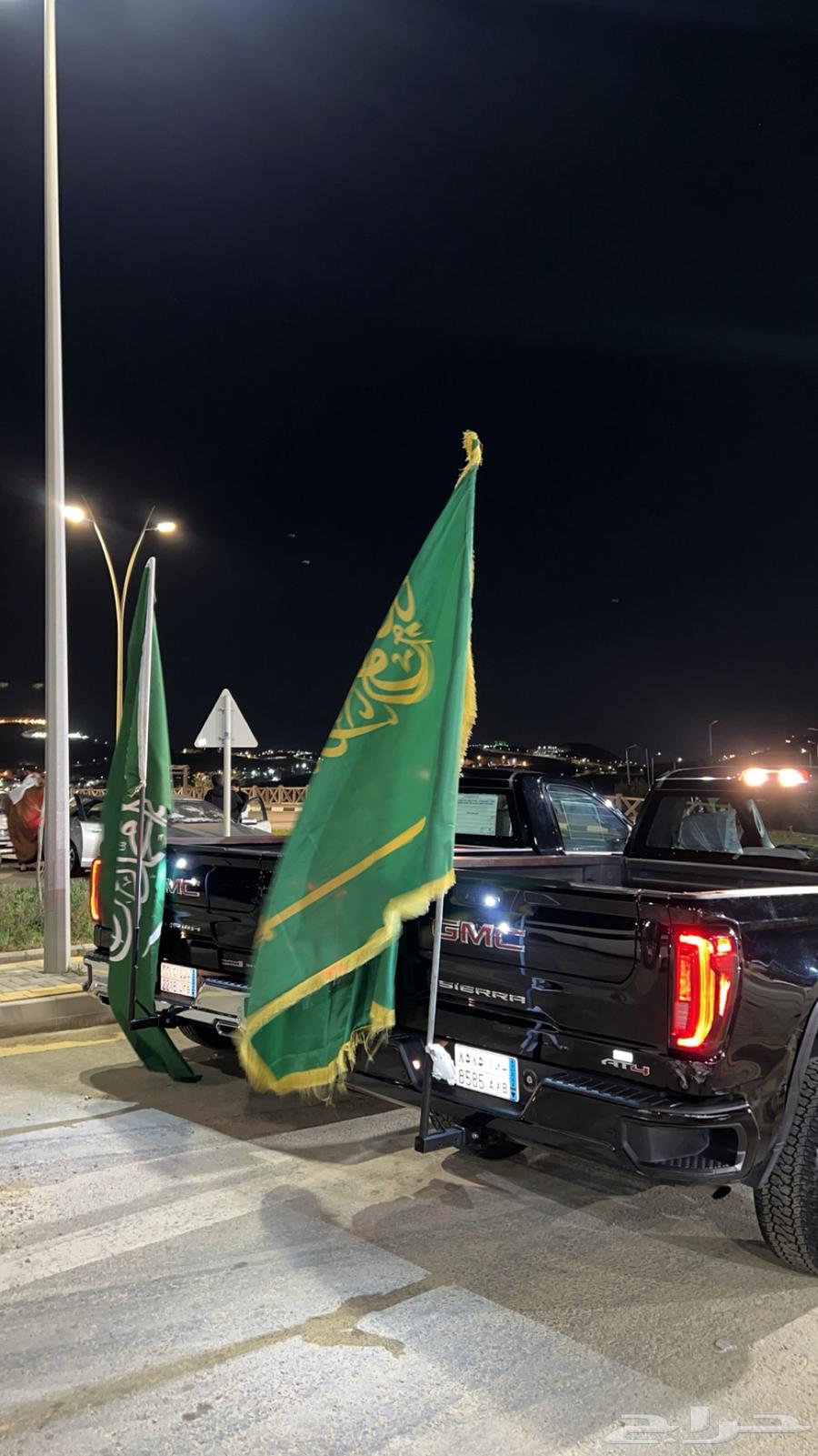 علم سعودي مع العامود مقاس كبير64554020427650111