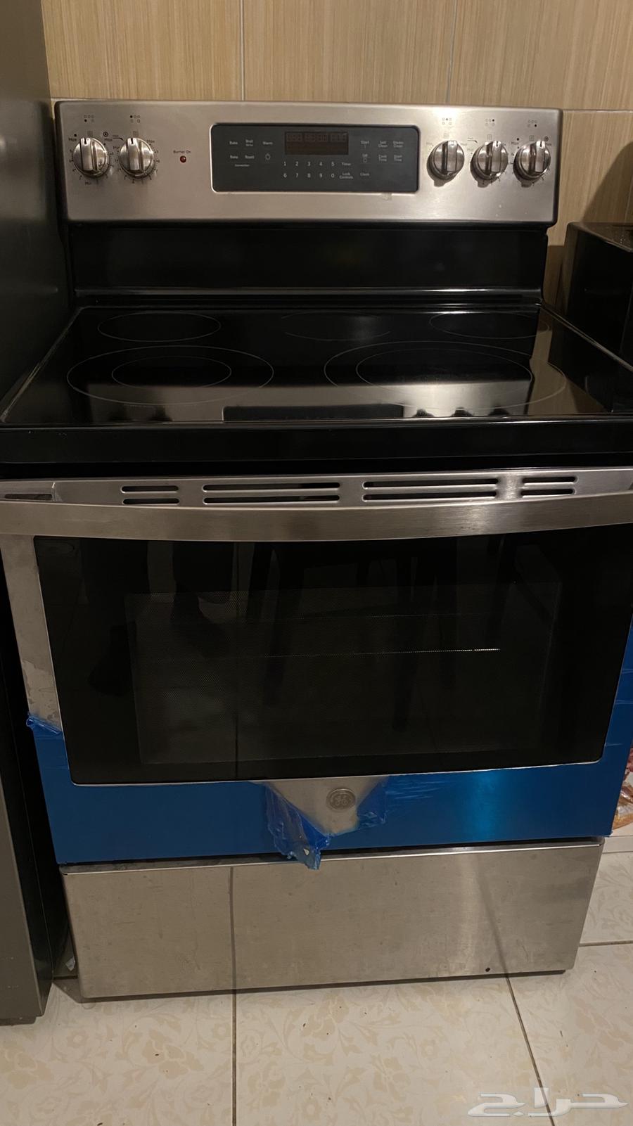 فرن كهربائي سيراميك امريكي جنرال اليكتريك جديد64555927942786110