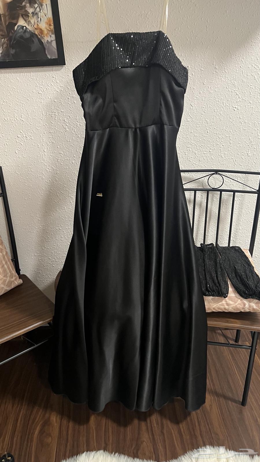 فستان فخم ناعم جديد لم يلبس64562065800835110