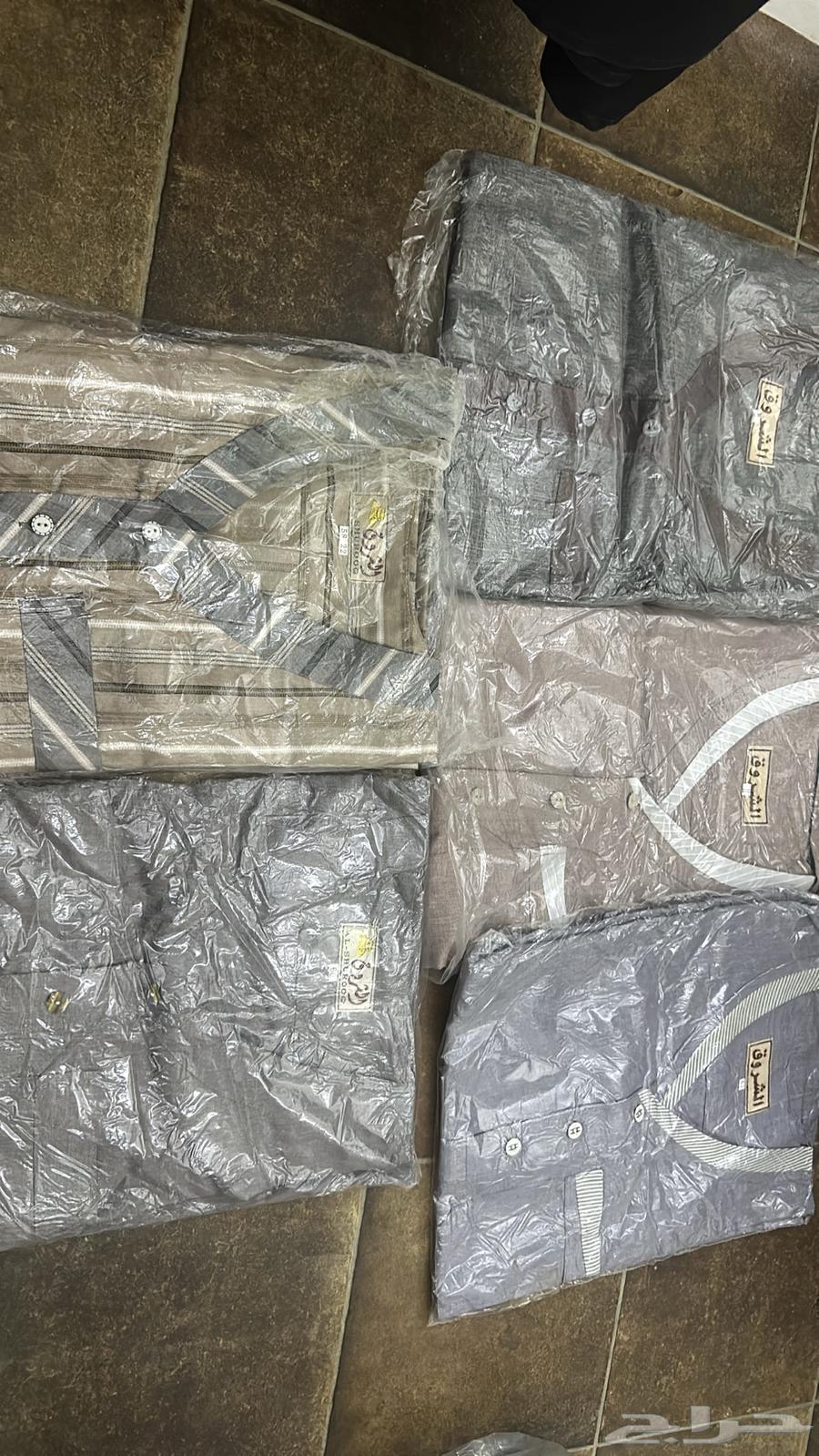 ثياب قمصان رجاليه ب40ريال جديده64555588702337111