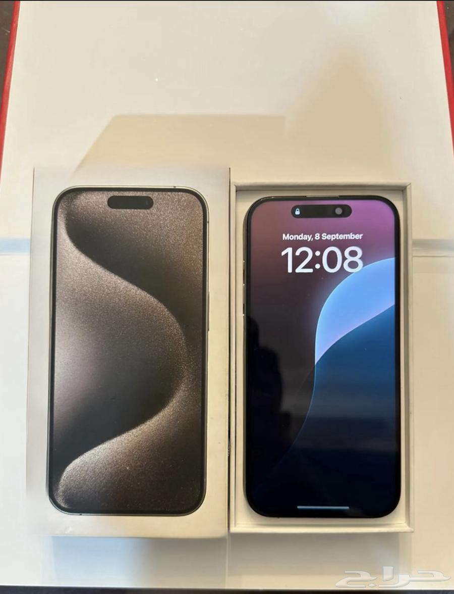 ايفون 15 برو تيتانيوم طبيعي 256 قيقا64557962345089110