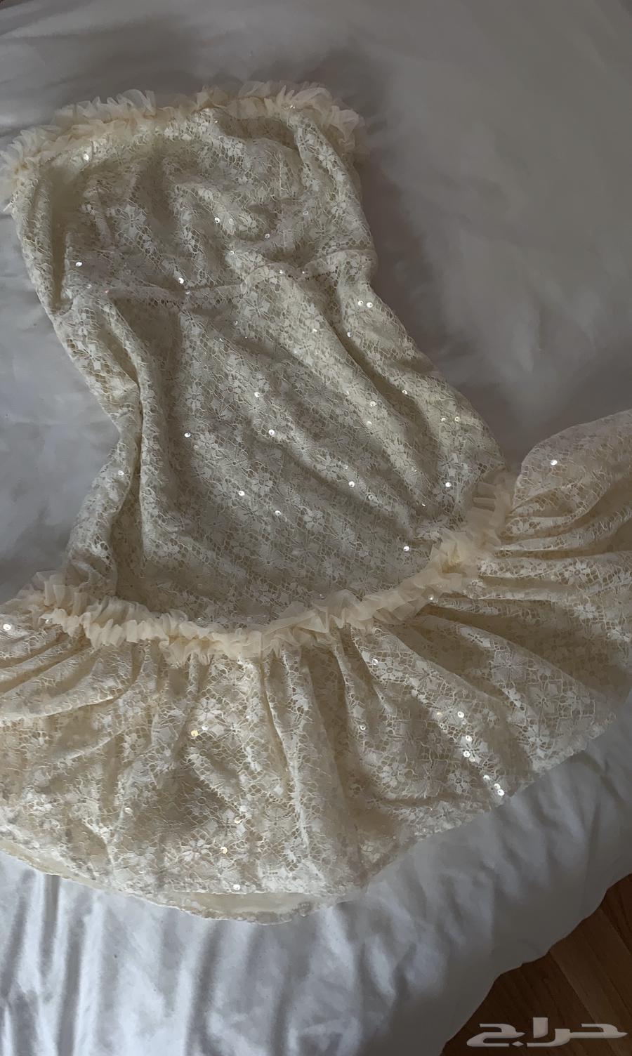 فستان مناسبات أنيق غير مستعمل الا مره وحدة64557823864195110