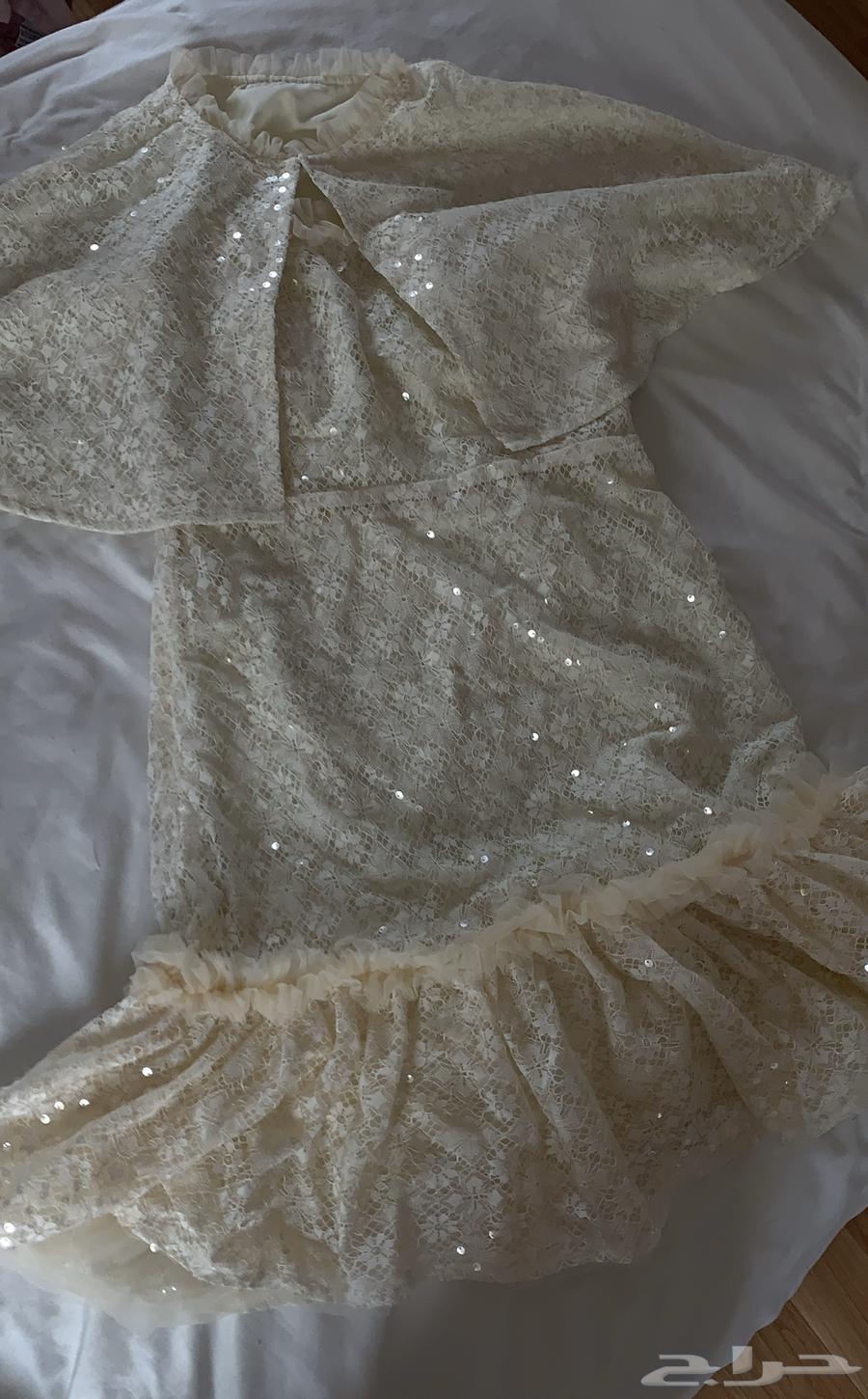 فستان مناسبات أنيق غير مستعمل الا مره وحدة64557823864195111