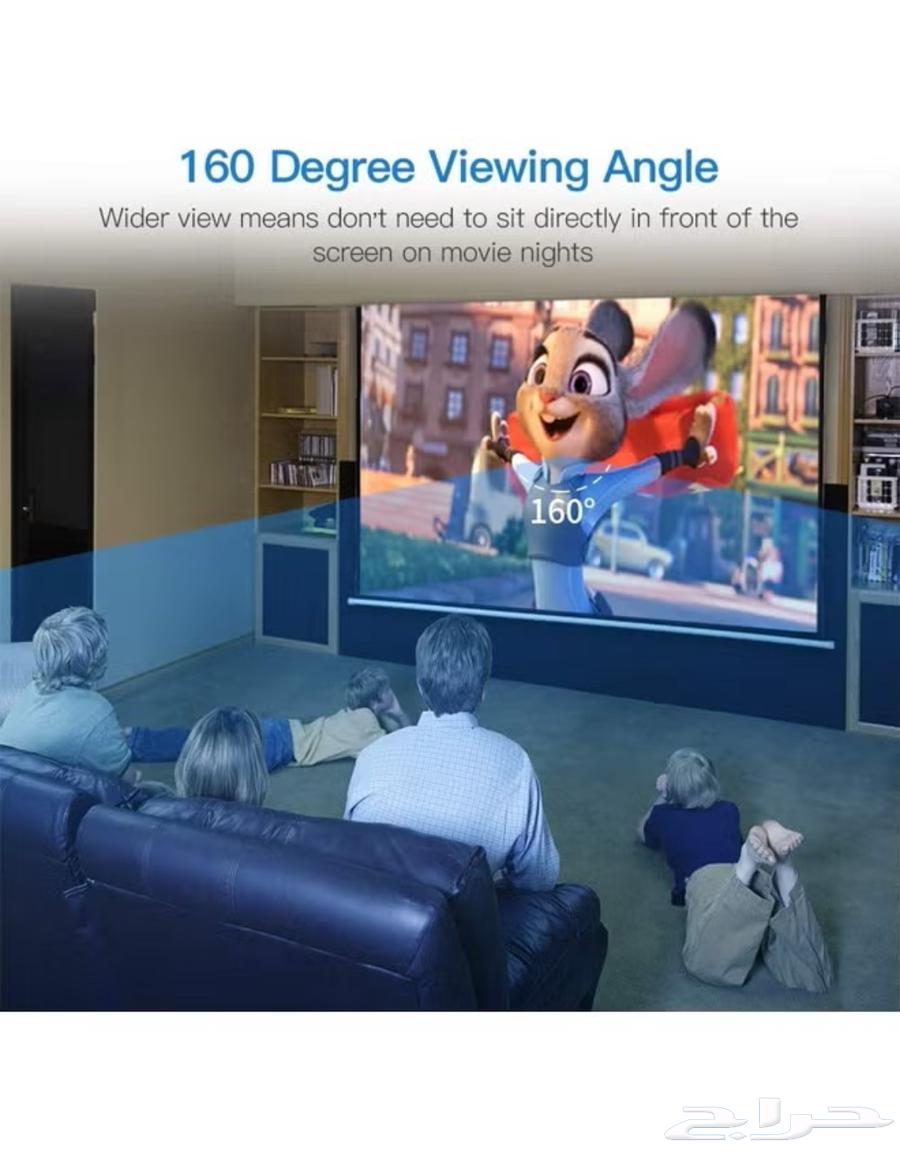 بيع مستعجل شاشة عرض برجكتر كهربائية64554356809730113