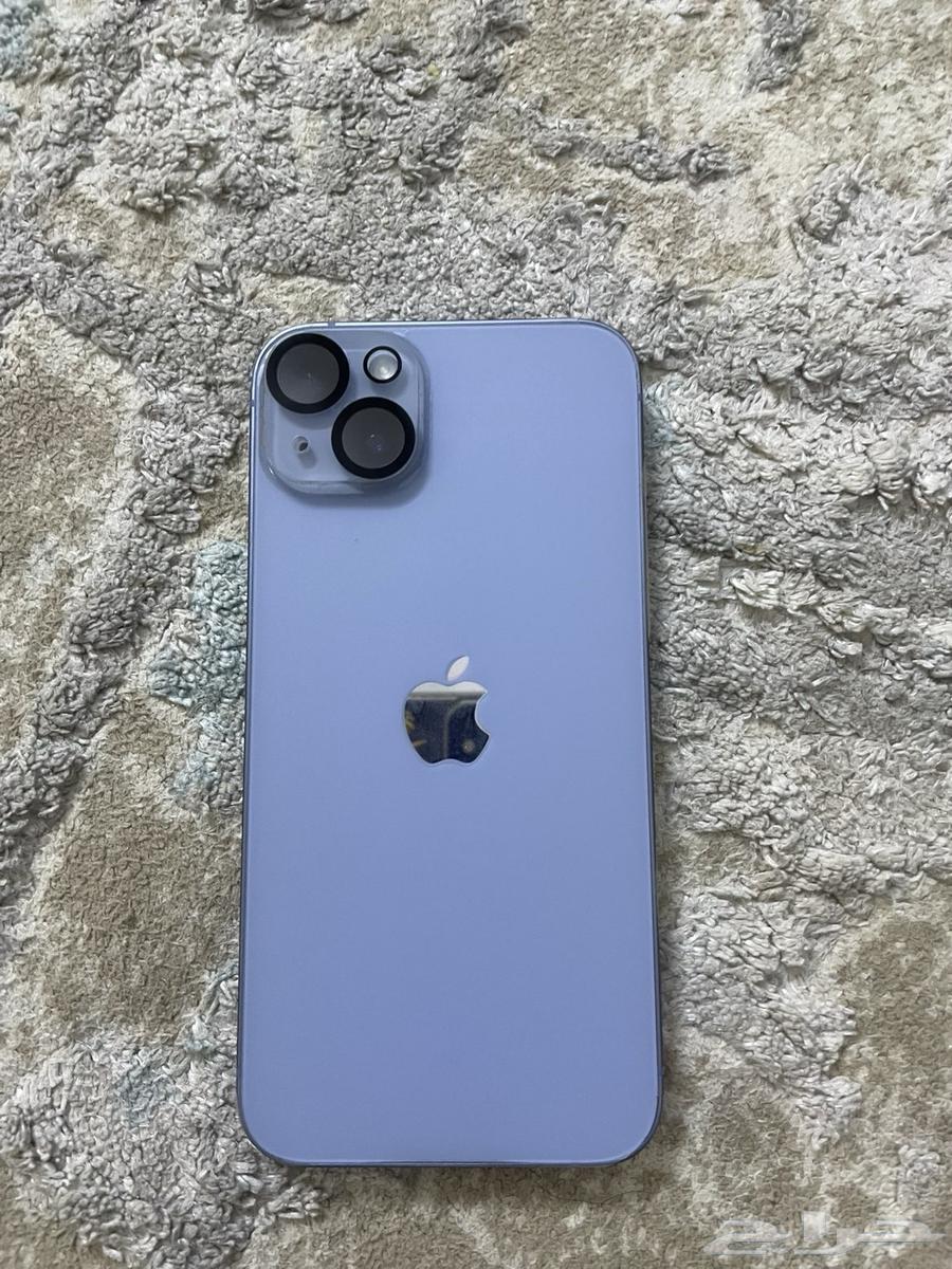 جوال ايفون 14 بلس فقط مكسور شاشه الخارجيه والباقي كله وكاله64557865665026111