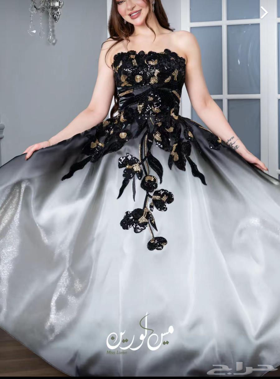 فستان للبيع ملبوس مره وحده فقط شراء 600ريال  والبيع 300ريال64554412616449110