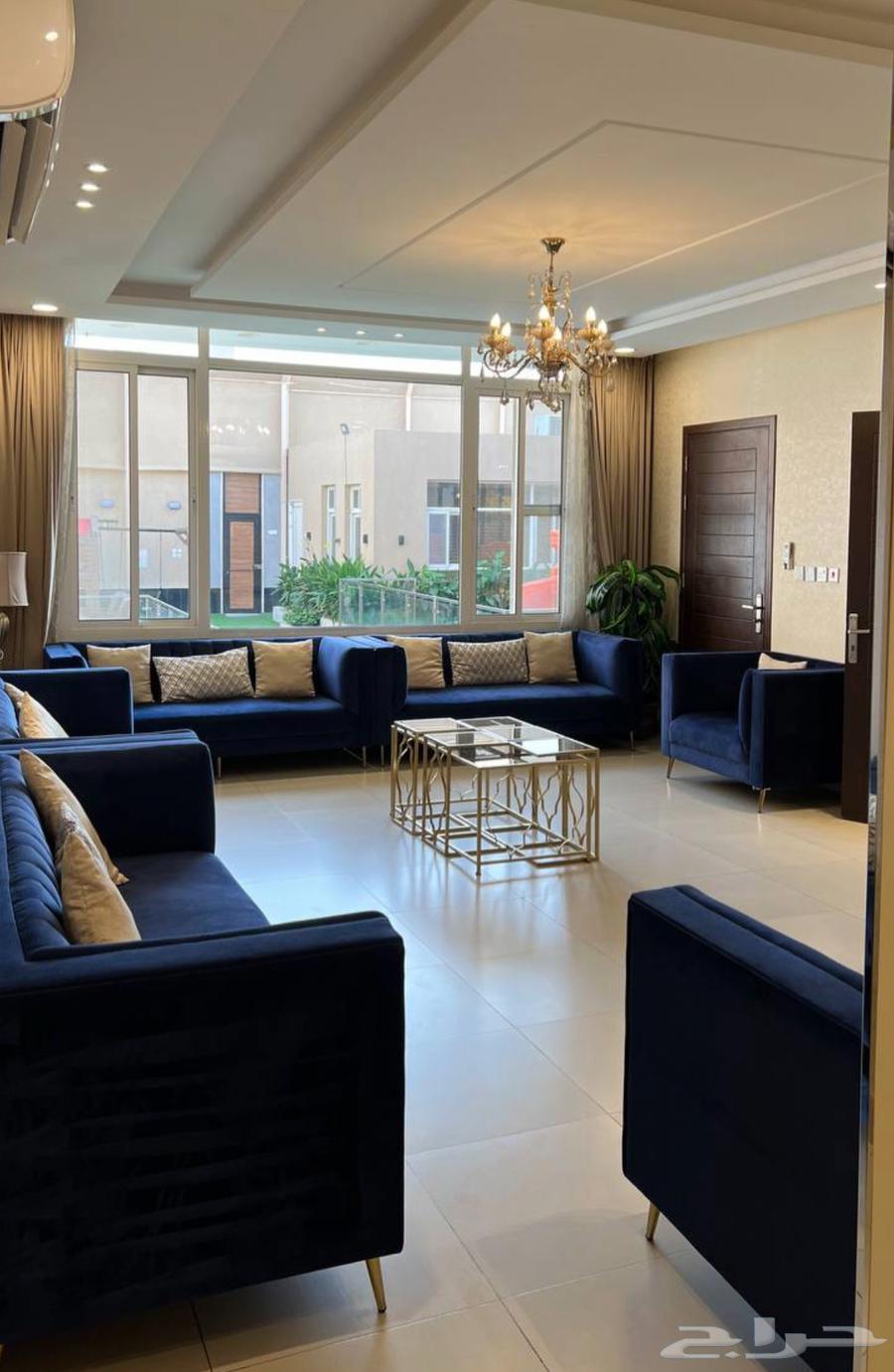 كنب 7 قطع يكفي ل 15 شخص64555291683971111