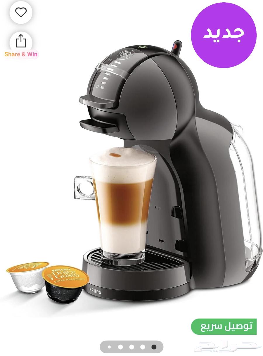 الة قهوة دولتشي مع حامل الكبسولات64557810252545110