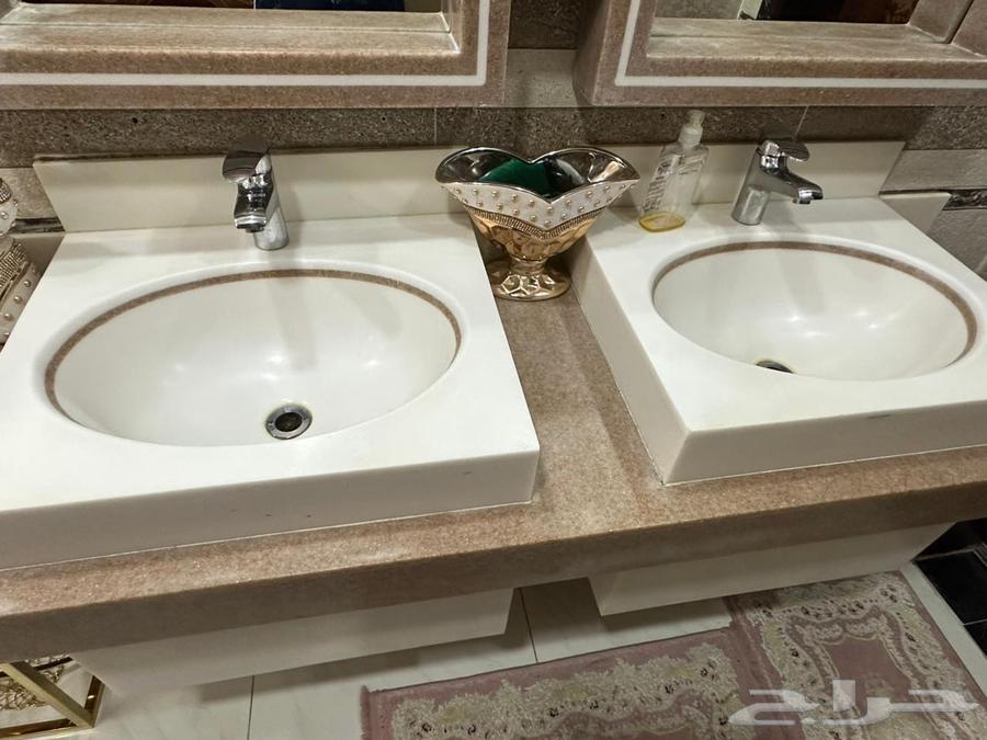 مغاسل رخام شبه جديدة64557920639875113