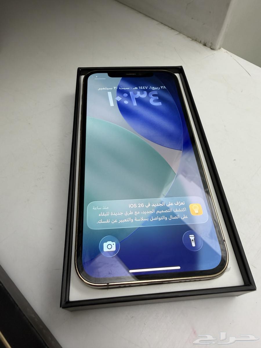 للبيع أيفون 12برو 256 جيجا ذهبي64555347991299113