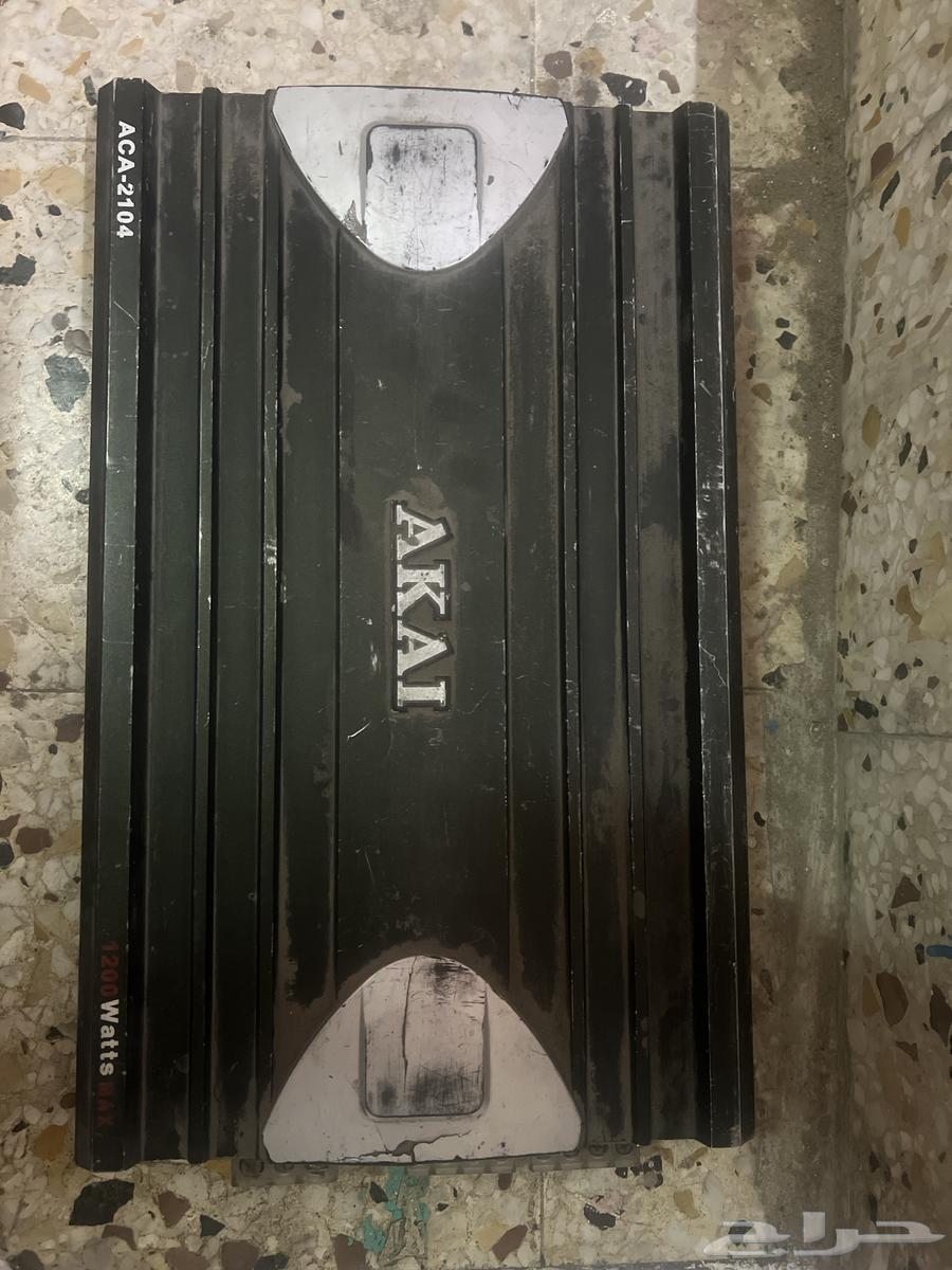 للبيع مضخم صوت Akai أصلي 1200 واط64556847292163110