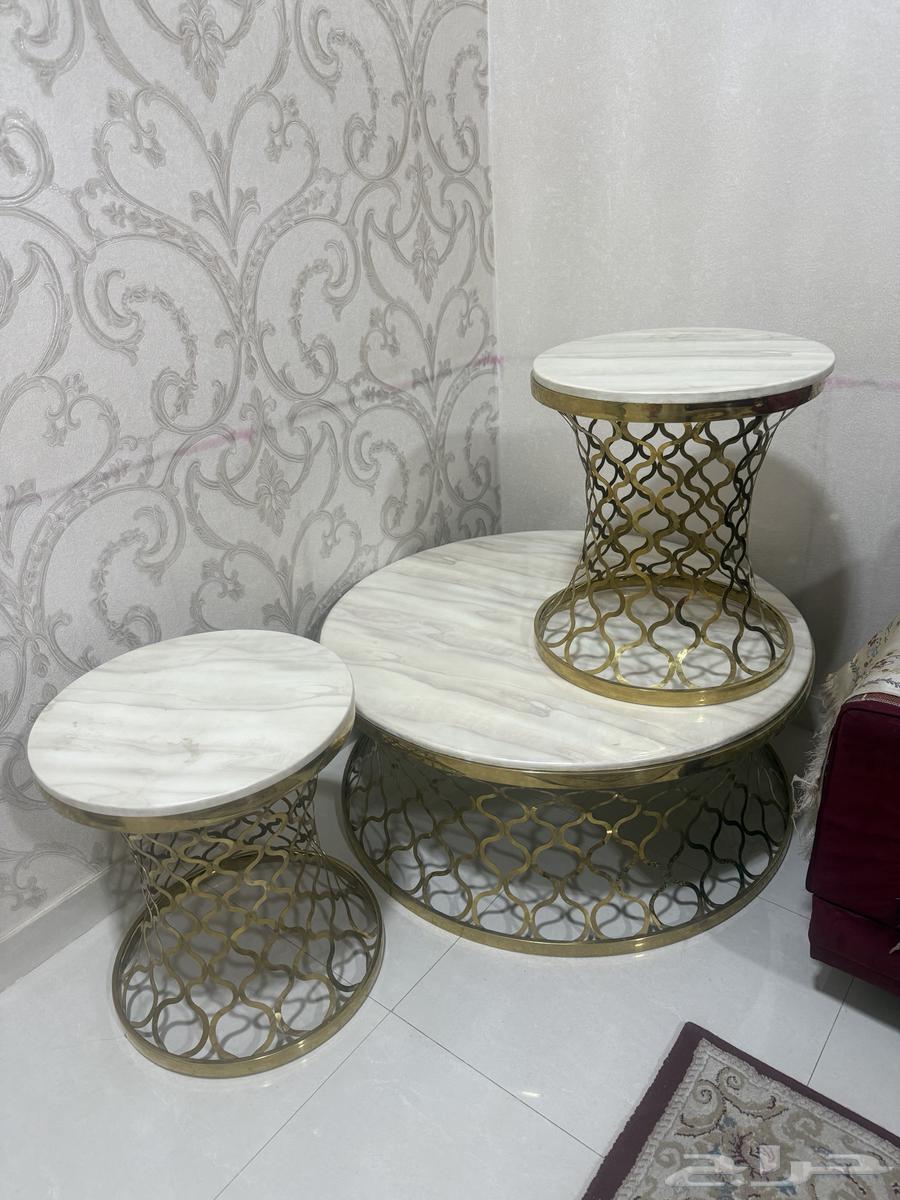 طاولة قهوة مع ملحقاتها64559785635714110