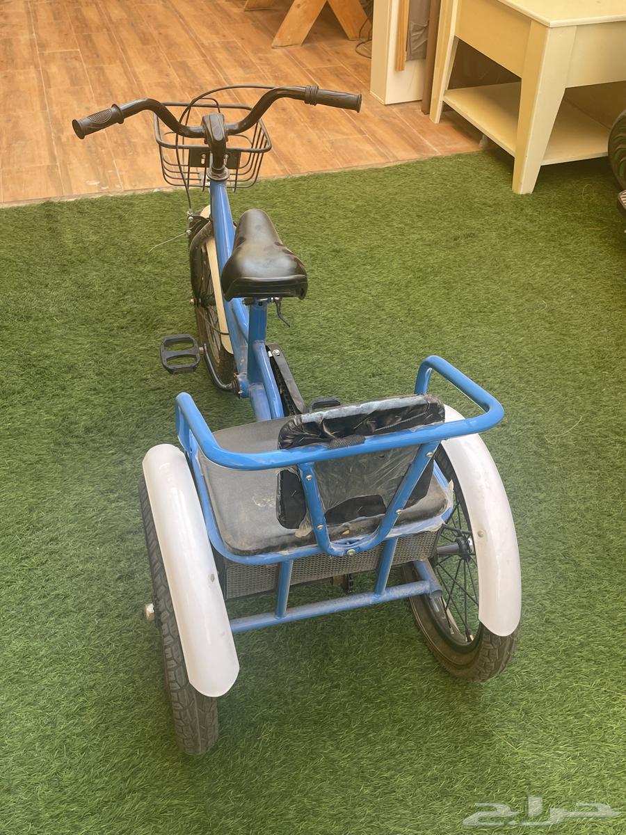 سيكل ثلاث كفرات نظيف جدا شبه جديد64558363735937112