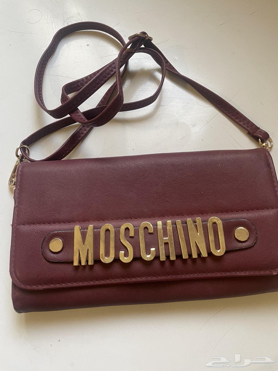 Moschino bag, original brand, used once and clean64554328837763110