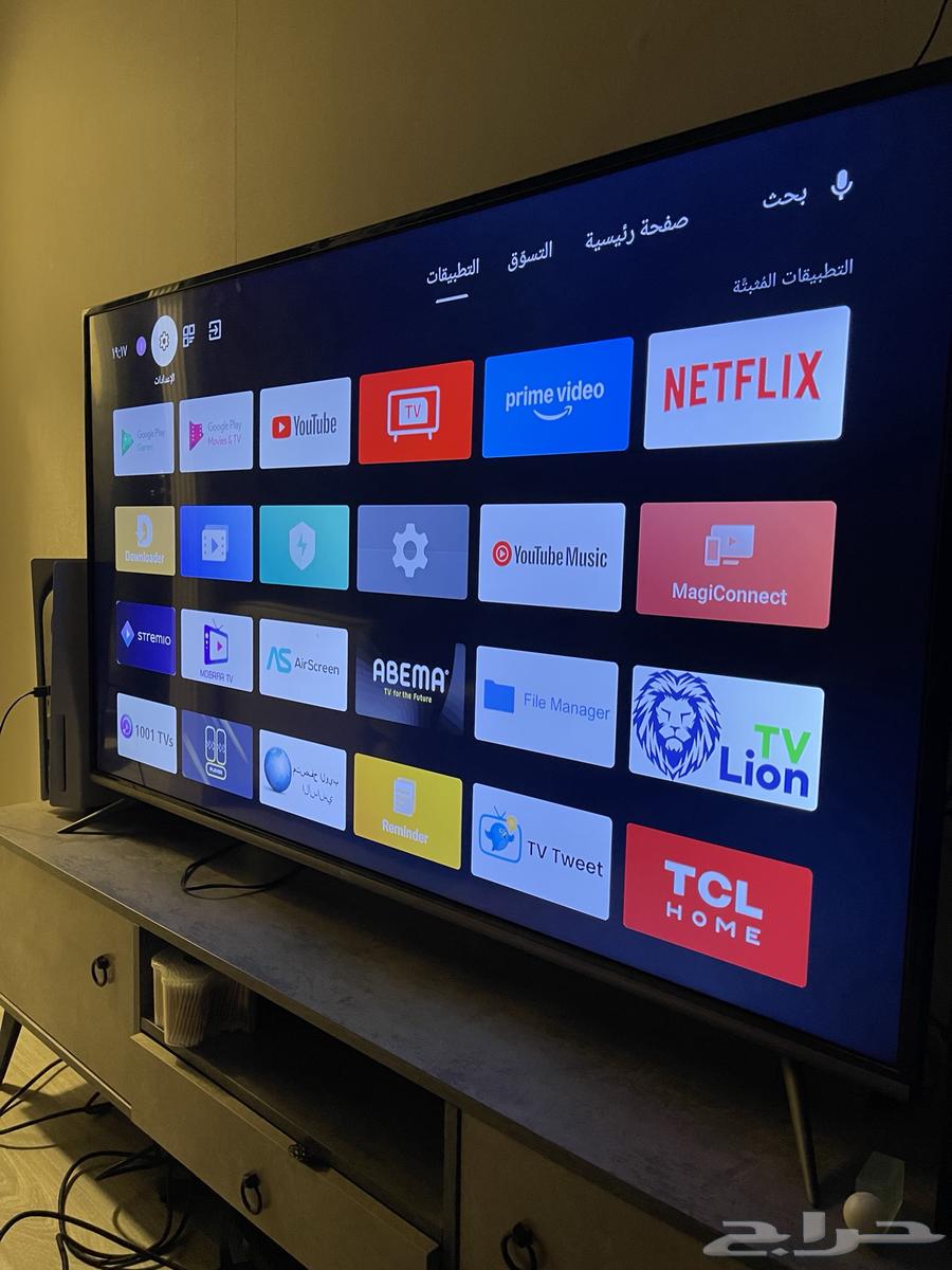 شاشة TCL 55بوصه64556679175810110