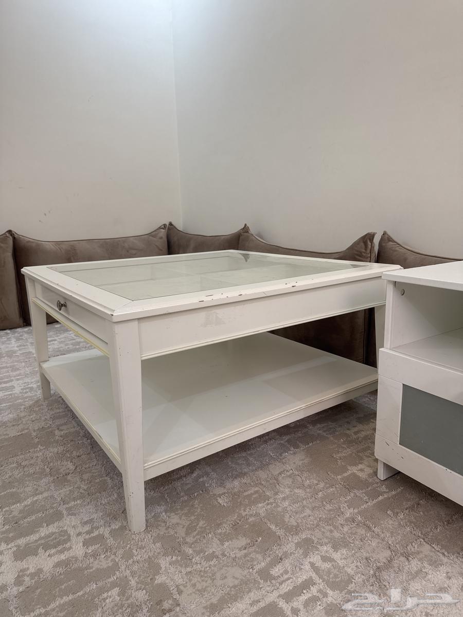 طاولة تلفزيون وطاولة صاله64556270564482114