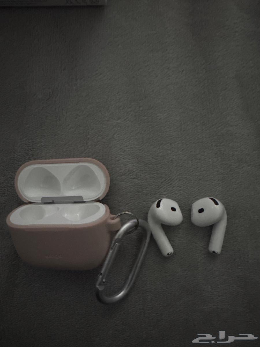 للبيع سماعات آبل AirPods 4 أصلية مانع للضوضاء ضمان جرير64555376075522112