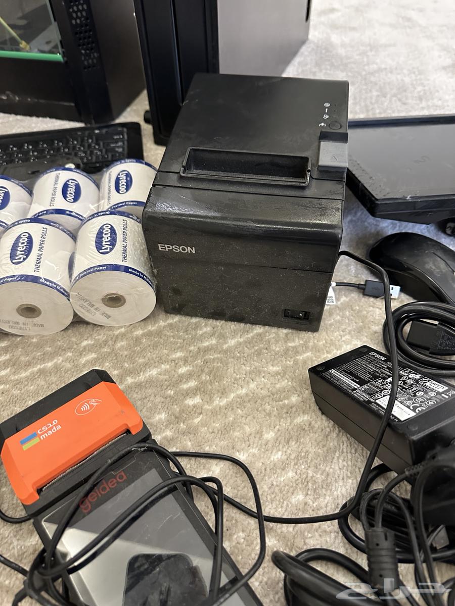 أجهزة كاشير كمبيوتر درج كاش طابعة طاولات قهوة وتلفزيون64561995564930112